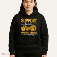 Support Team Appendix Cancer Awareness Hoodie thumb 5