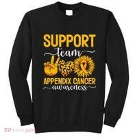 Support Team Appendix Cancer Awareness Sweatshirt thumb 0