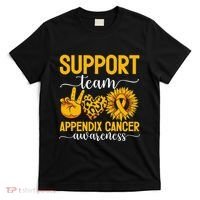 Support Team Appendix Cancer Awareness T-Shirt thumb 0