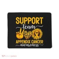 Support Team Appendix Cancer Awareness Mousepad thumb 0