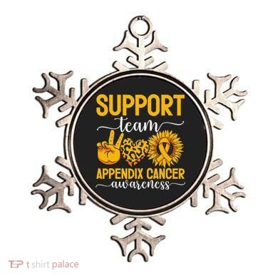 Support Team Appendix Cancer Awareness Ornament
