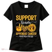 Support Team Appendix Cancer Awareness Women's T-Shirt thumb 0