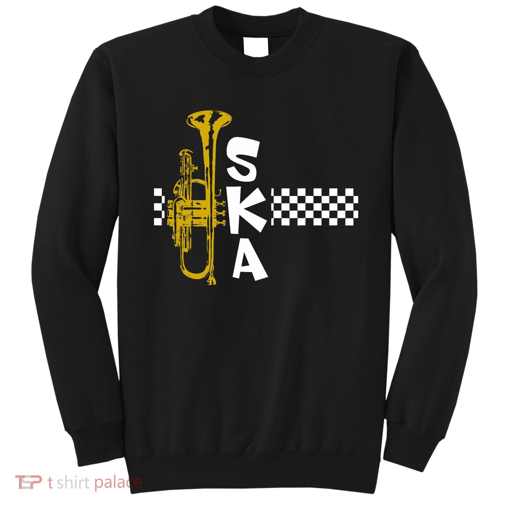 Ska Trumpet And Squares Sweatshirt