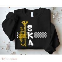 Ska Trumpet And Squares Sweatshirt thumb 2