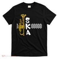 Ska Trumpet And Squares T-Shirt thumb 0