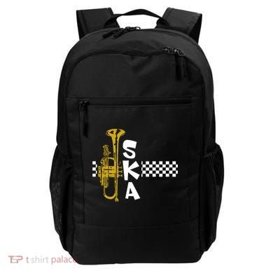 Ska Trumpet And Squares Backpack