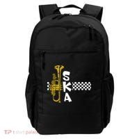 Ska Trumpet And Squares Backpack thumb 0