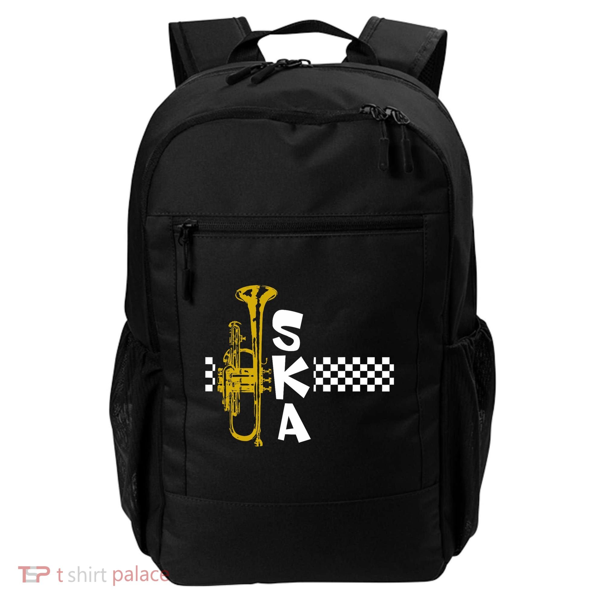 Ska Trumpet And Squares Backpack