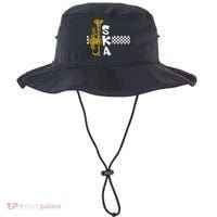 Ska Trumpet And Squares Bucket Hat thumb 0