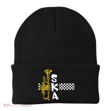 Ska Trumpet And Squares Beanie