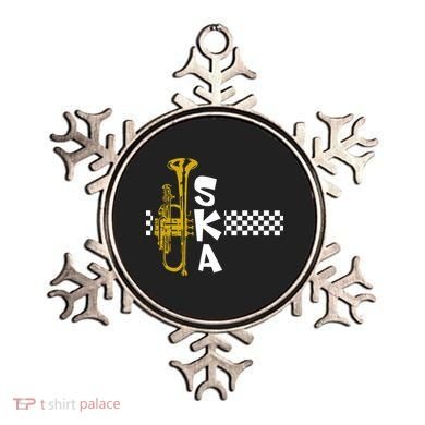 Ska Trumpet And Squares Ornament