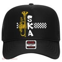 Ska Trumpet And Squares Hat thumb 0