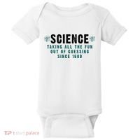 Science Taking All The Fun Out Of Guessing Since 1600 Baby Bodysuit thumb 0