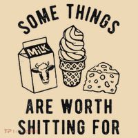 Some Things Are Worth Shitting For Tote Bag thumb 4