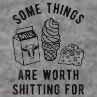 Some Things Are Worth Shitting For Toddler Hoodie thumb 2