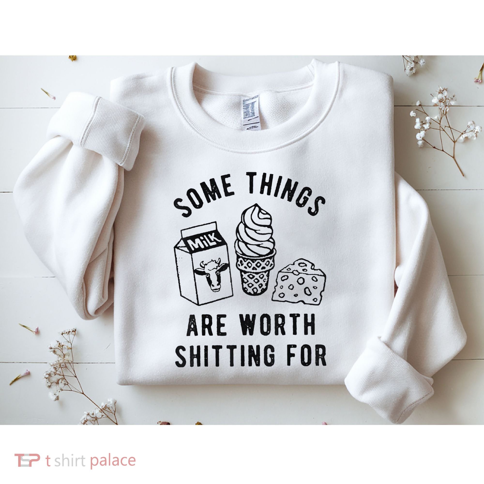 Some Things Are Worth Shitting For Sweatshirt