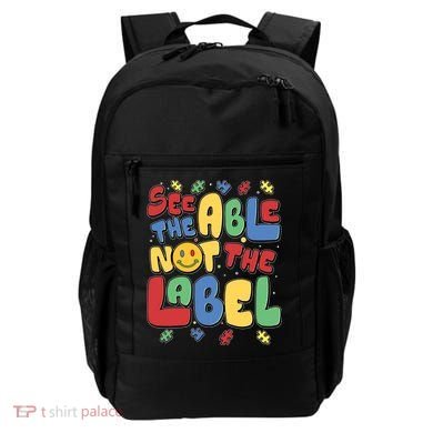 See The Able Not The Label Autism Awareness Backpack