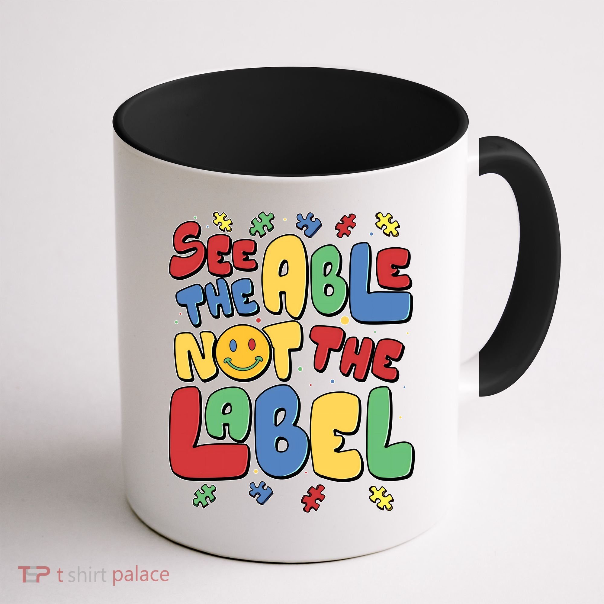 See The Able Not The Label Autism Awareness Coffee Mug