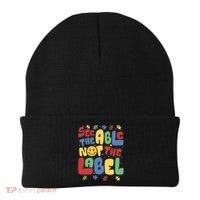 See The Able Not The Label Autism Awareness Beanie thumb 0