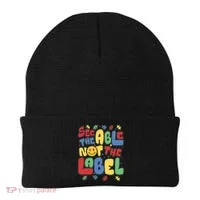 See The Able Not The Label Autism Awareness Beanie thumb 0