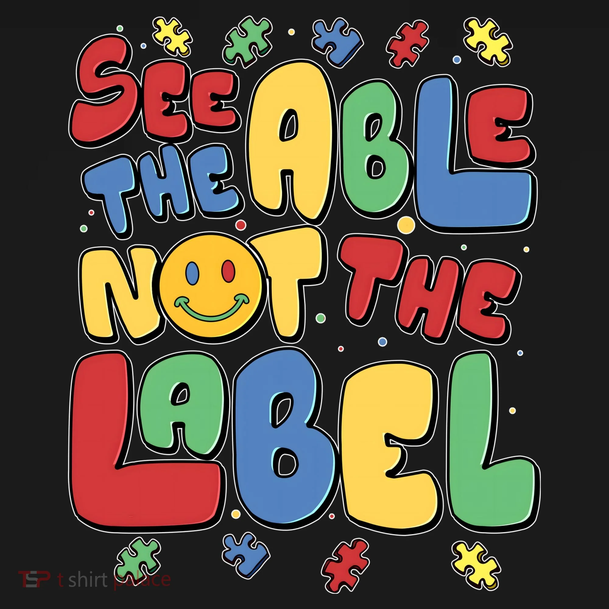 See The Able Not The Label Autism Awareness Visor
