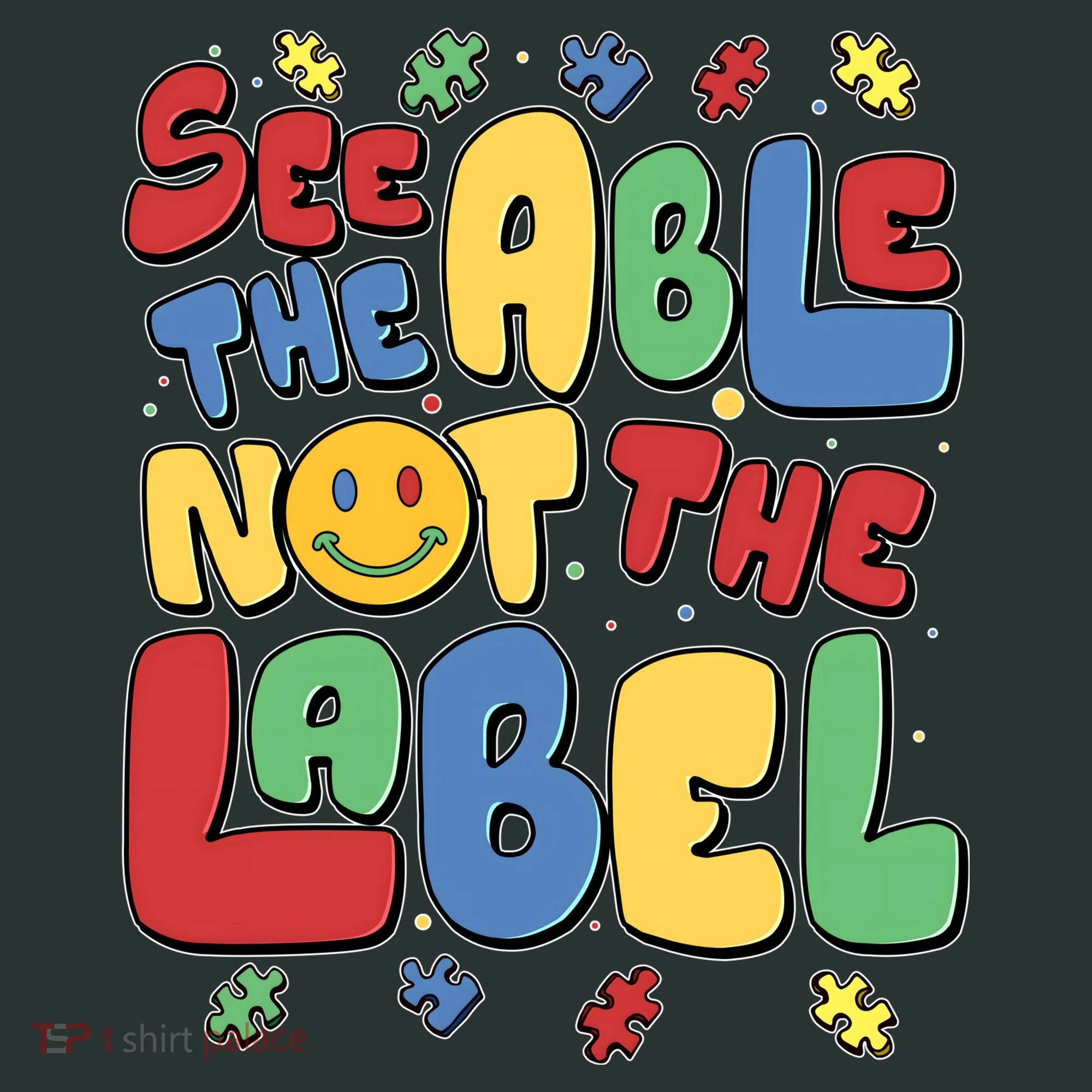 See The Able Not The Label Autism Awareness Hoodie