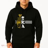 Ska Trumpet And Squares Hoodie thumb 2