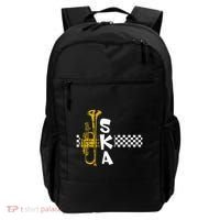 Ska Trumpet And Squares Backpack thumb 0