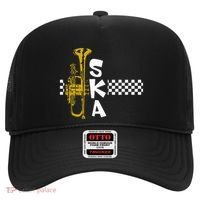 Ska Trumpet And Squares Hat thumb 0