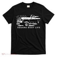 Squarebody Truck American Flag Square Body T-Shirt thumb 0
