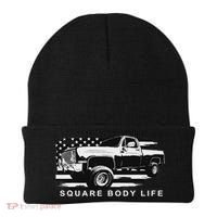 Squarebody Truck American Flag Square Body Beanie thumb 0