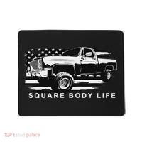 Squarebody Truck American Flag Square Body Mousepad thumb 0