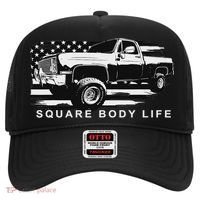 Squarebody Truck American Flag Square Body Hat thumb 0