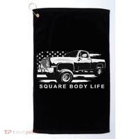 Squarebody Truck American Flag Square Body Golf Towel thumb 0