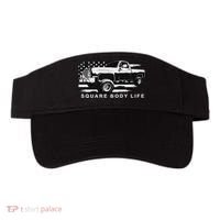 Squarebody Truck American Flag Square Body Visor thumb 0