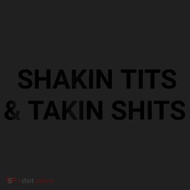 Shaking Tits And Taking Shits Plastic Christmas Ball Ornament