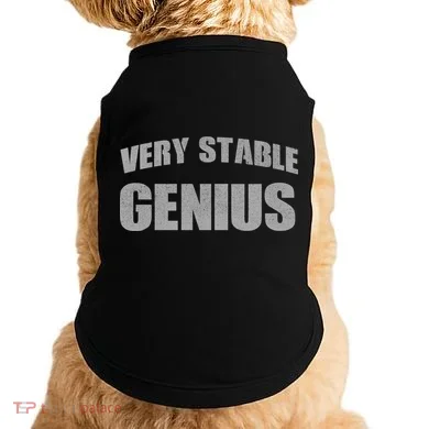 Stable Genius Doggie Tank