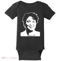 Stacey Abrams Portrait Baby Bodysuit thumb 0