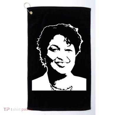 Stacey Abrams Portrait Golf Towel