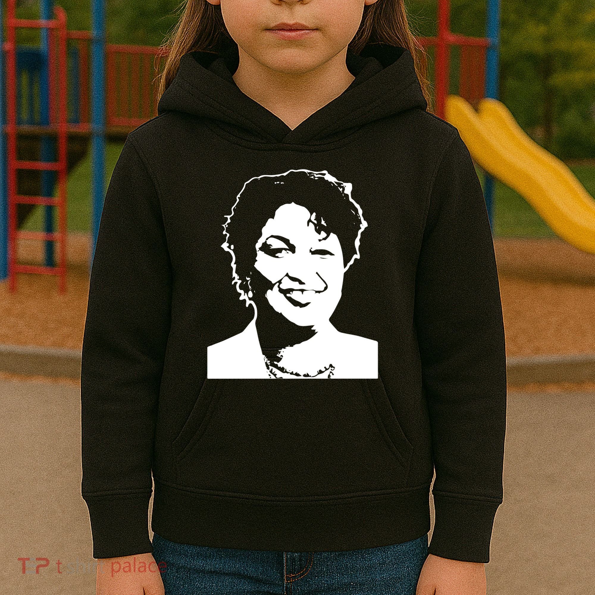 Stacey Abrams Portrait Kids Hoodie