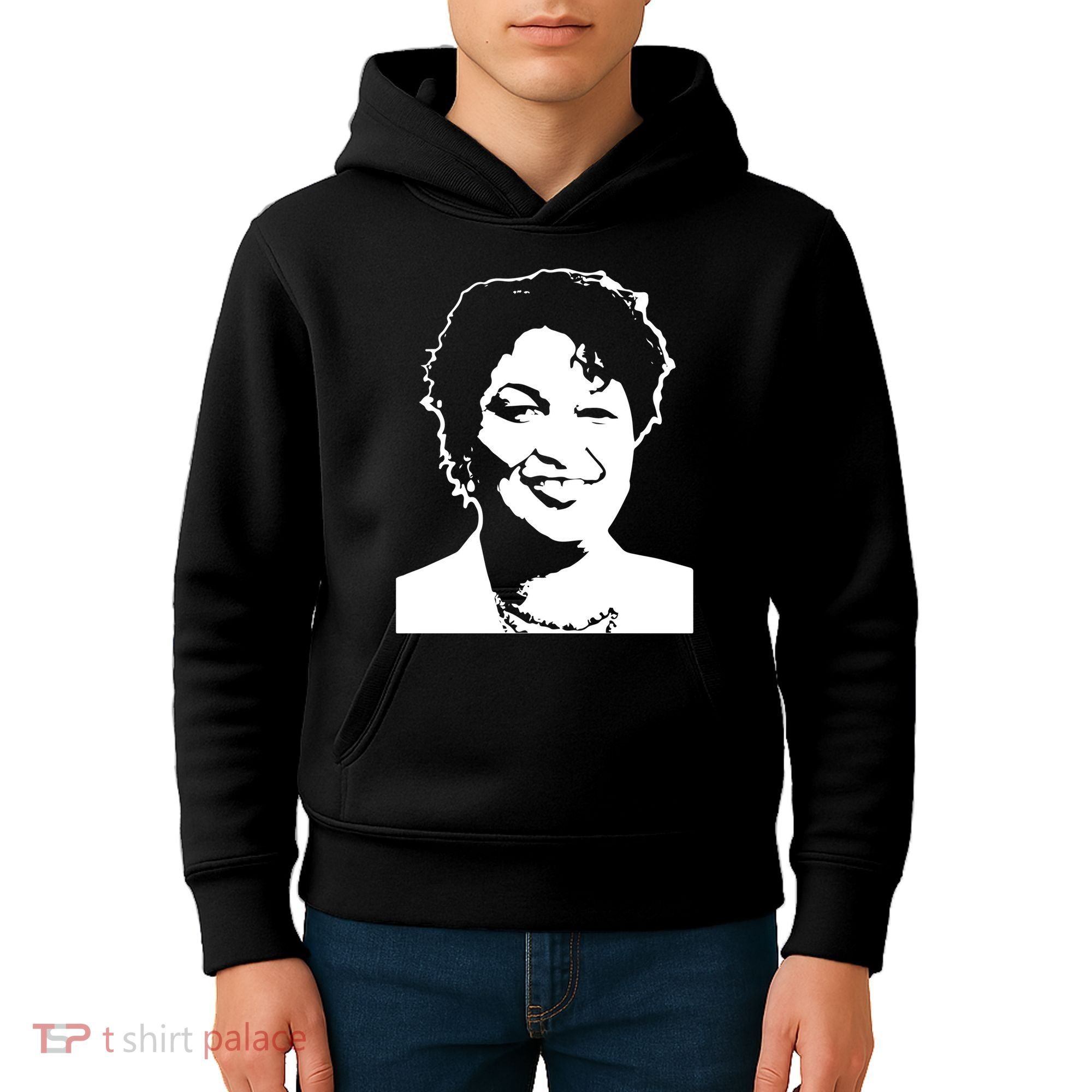 Stacey Abrams Portrait Kids Hoodie