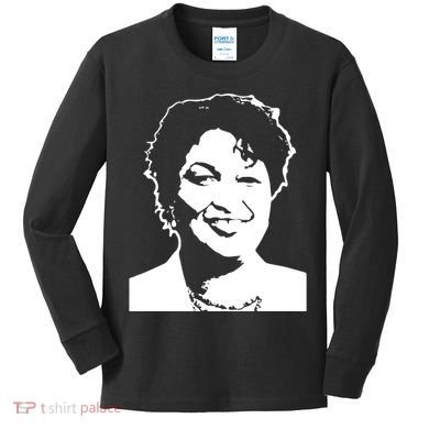 Stacey Abrams Portrait Kids Long Sleeve Shirt