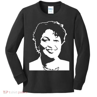Stacey Abrams Portrait Kids Long Sleeve Shirt