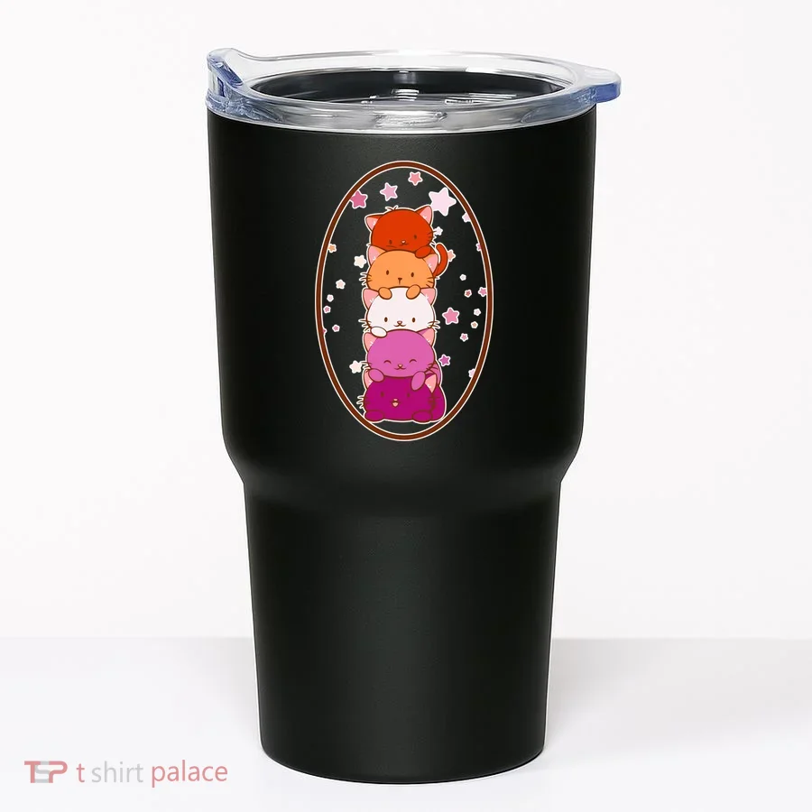 Stack-O-Cats Tumbler