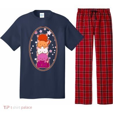 Stack-O-Cats Pajama Set