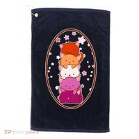 Stack-O-Cats Golf Towel thumb 0