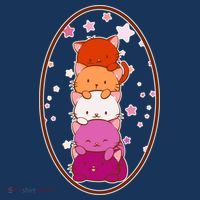 Stack-O-Cats Kids Long Sleeve Shirt thumb 2