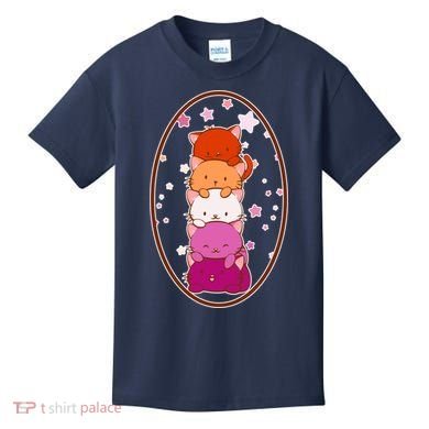Stack-O-Cats Kids T-Shirt
