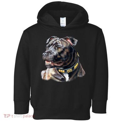 Stafford Bull Terrier Toddler Hoodie