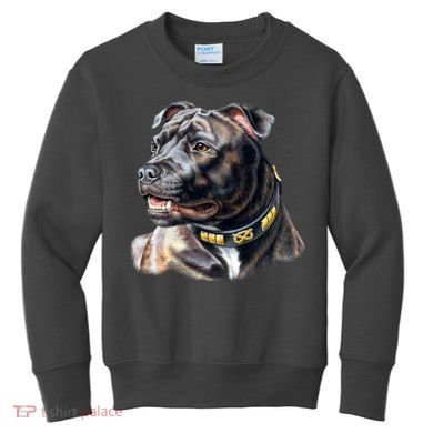 Stafford Bull Terrier Kids Sweatshirt